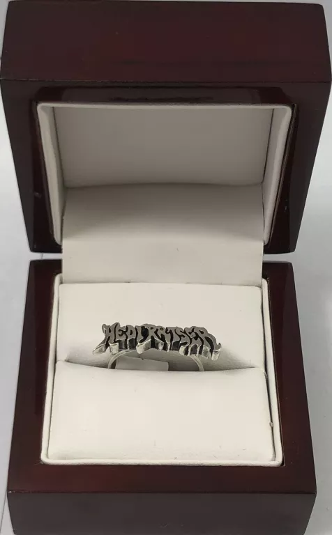 SREBRNY PIERŚCIONEK 4,05GR 925