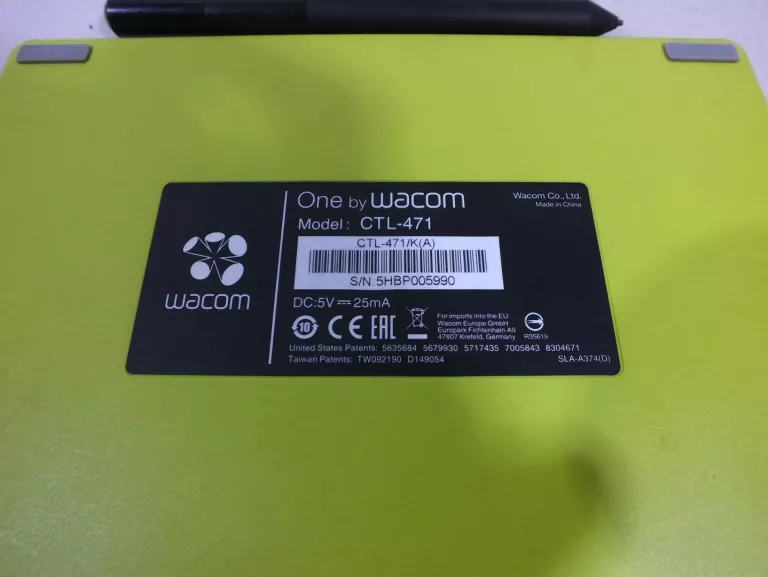 TABLET GRAFICZNY ONE BY WACOM CTL 471