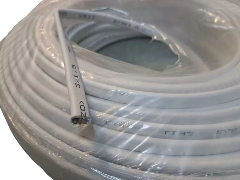 PRZEWÓD PŁASKI YDYP 3X1,5 PL ZEIT - 100MB