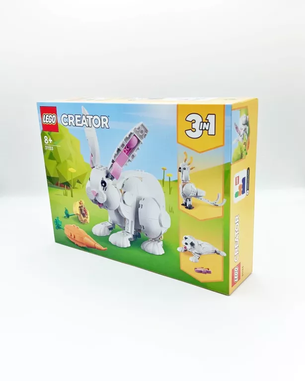 KLOCKI LEGO CREATOR BIAŁY KRÓLIK 3W1 31133 8+