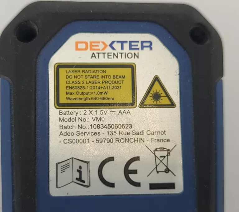DALMIERZ LASEROWY 30M DEXTER VM0