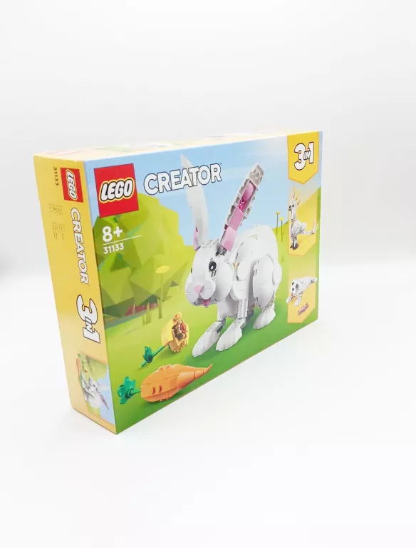 KLOCKI LEGO CREATOR BIAŁY KRÓLIK 3W1 31133 8+
