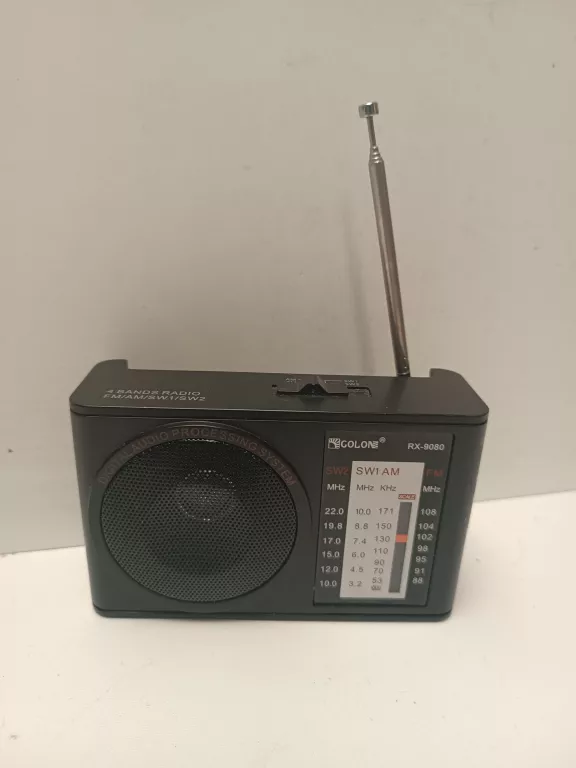 RADIO GOLON BT CZARNE RX-9080