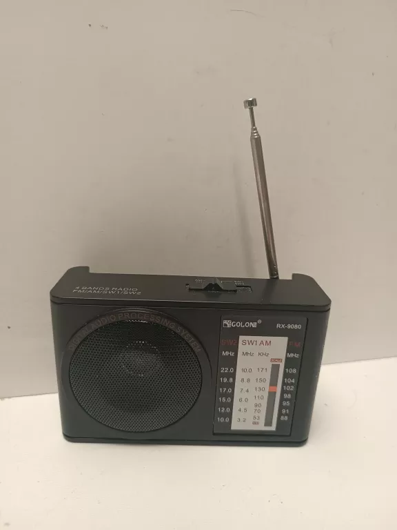 RADIO GOLON BT CZARNE RX-9080