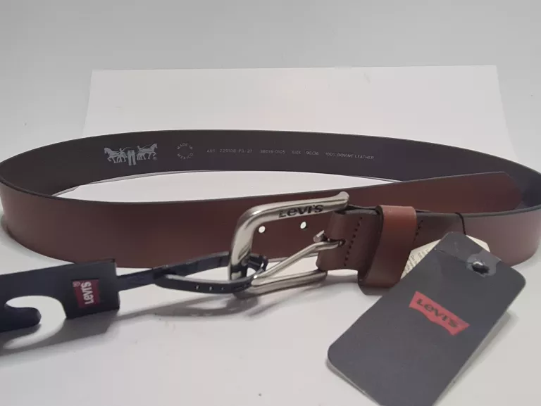 MĘSKI PASEK LEVIS 85/34 BRĄŻOWY