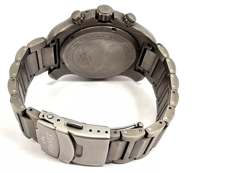 ZEGAREK MĘSKI BISSET TITANIUM CHRONO BSDF16 BSDF16DIVB10AX