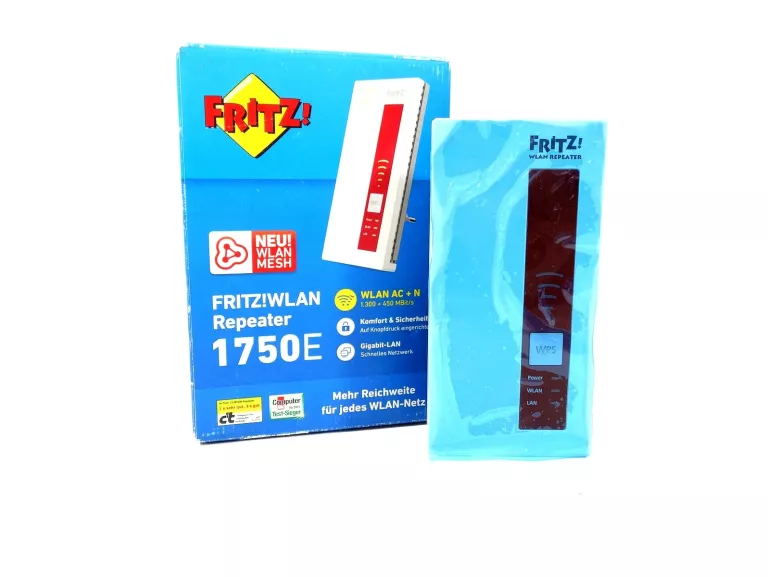 REAPEATER WZMACNIACZ SYGNAŁU WIFI AVM FRITZ 1750E