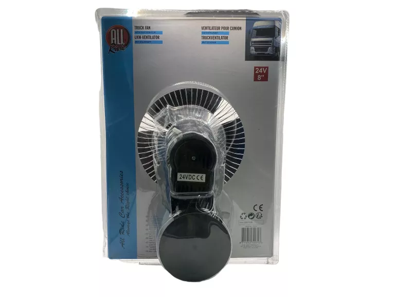 WENTYLATOR 24V 8" NA PRZYSSAWKĘ
