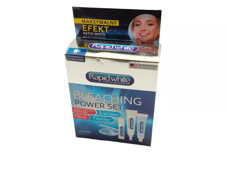 RAPID WHITE BLEACHING POWER SET SKUTECZNY SYSTEM WYBIELAJĄCY