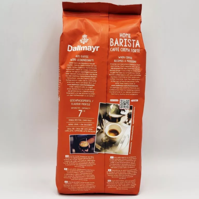 Dallmayr Home Barista Caffe Crema Forte Kawa Ziarnista Kg Kawa