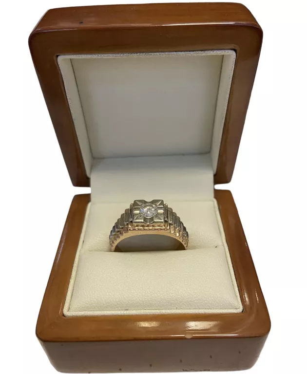 niesamowity-zloty-sygnet-z-diamentem-585-9020g-rozmiar-26-certyfikat-stan-11323-238058
