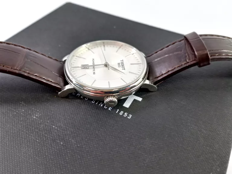 ZEGAREK TISSOT CARSON PREMIUM POWERMATIC 80 T122.407.16.031.00