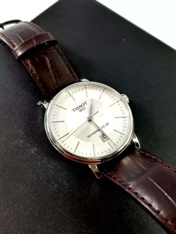 ZEGAREK TISSOT CARSON PREMIUM POWERMATIC 80 T122.407.16.031.00