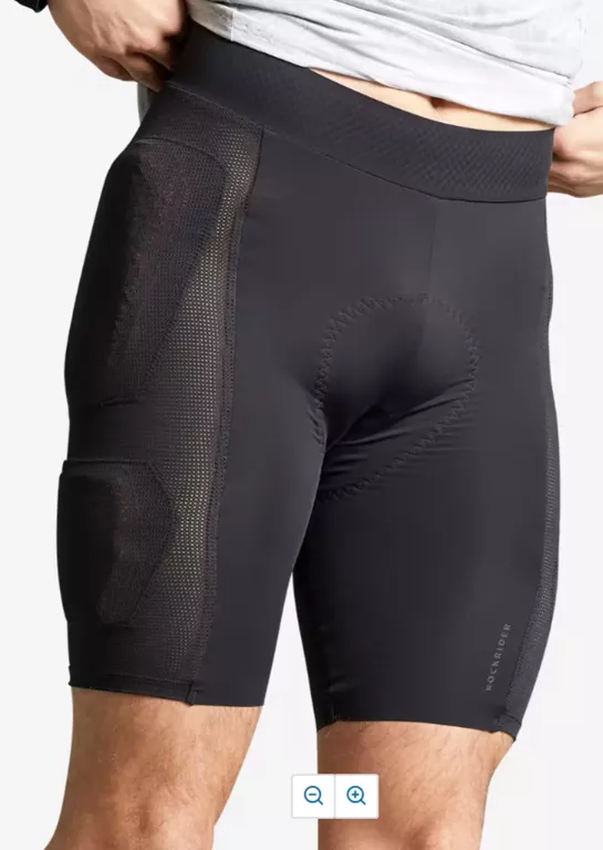 SPODENKI POD SZORTY ROWEROWE MTB ALL MOUNTAIN/ENDURO ROCKRIDER FEEL D30 XL