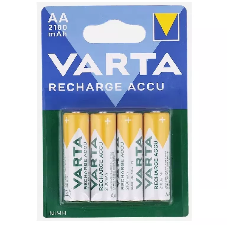 AKUMULATOR NIKLOWO-METALOWO-WODORKOWY (NIMH) VARTA AA (R6) 2100 MAH 4 SZT.