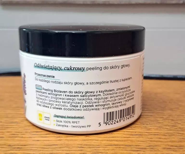 PEELING DO SKÓRY GŁOWY BIOLAVEN 150 ML