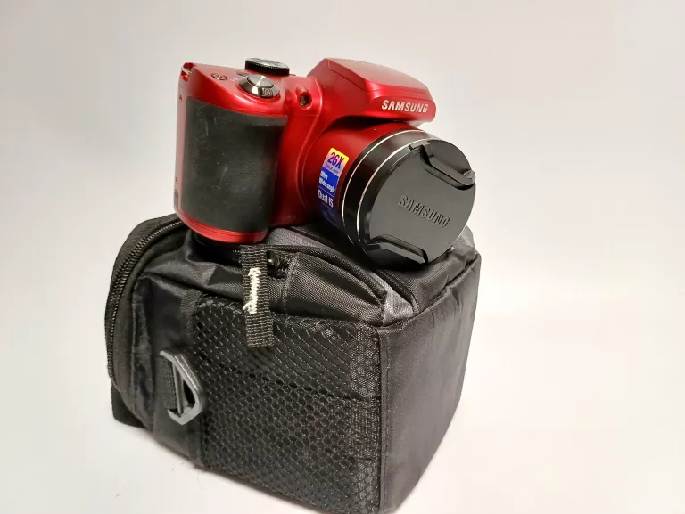 APARAT CYFROWY SAMSUNG WB100 CZERWONY