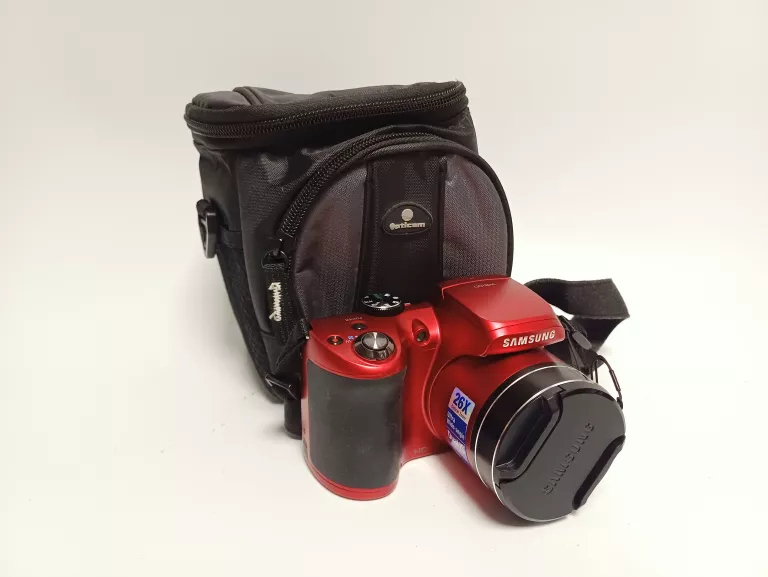 APARAT CYFROWY SAMSUNG WB100 CZERWONY