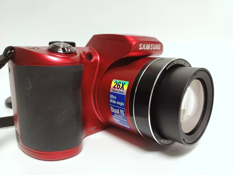 APARAT CYFROWY SAMSUNG WB100 CZERWONY