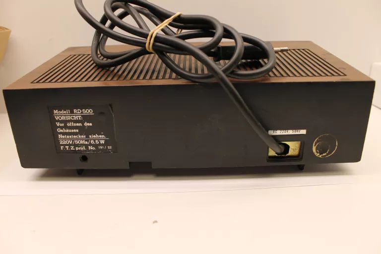 SKYTON RTD-500 RADIOBUDZIK ZEGAR KLAPKOWY PRL