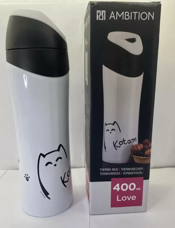 KUBEK TERMICZNY/TERMOS AMBITION 400 ML