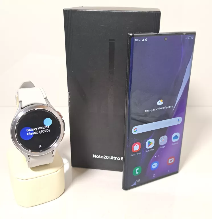 TELEFON SAMSUNG GALAXY NOTE 20 ULTRA 5G + SAMSUNG GALAXY WATCH 4