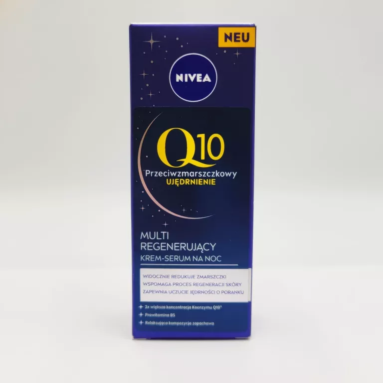 NIVEA Q10 UJĘDRNIENIE MULTI REGENERUJĄCY KREM - SERUM NA NOC 30ML