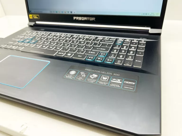 LAPTOP ACER PREDATOR HELIOS 300 I5 16GB GTX 1650TI