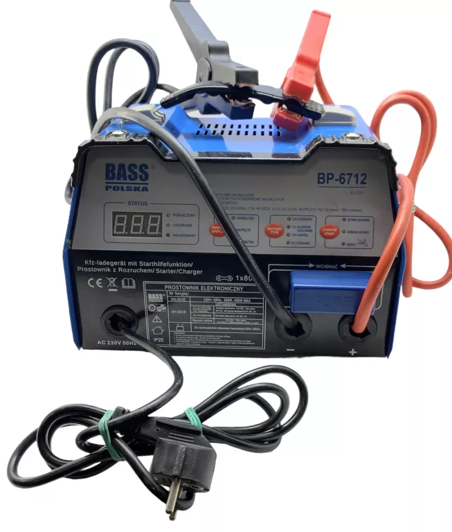 PROSTOWNIK SAMOCHODOWY Z ROZRUCHEM BASS BP-6712