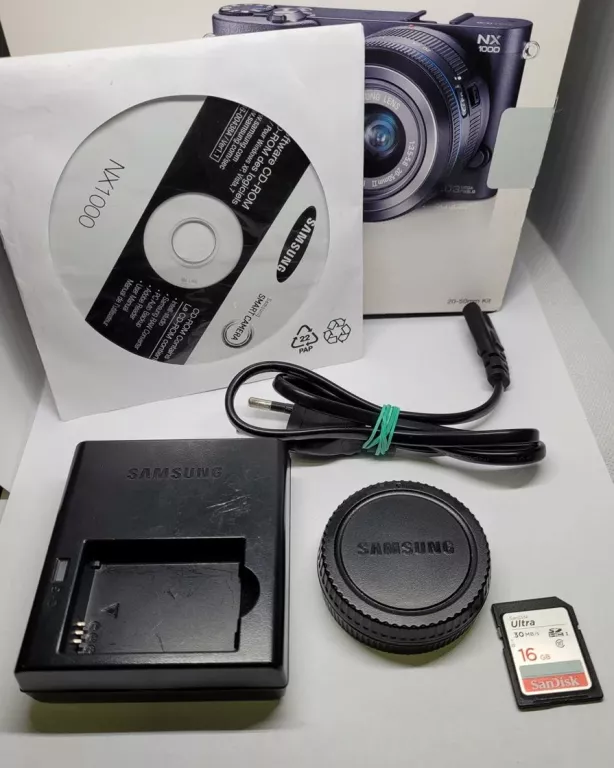 APARAT CYFROWY SAMSUNG NX1000 ZESTAW