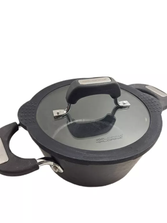 GARNEK Z POKRYWKĄ FLORINA DRAGON 2L 20CM INDUKCJA GAZ