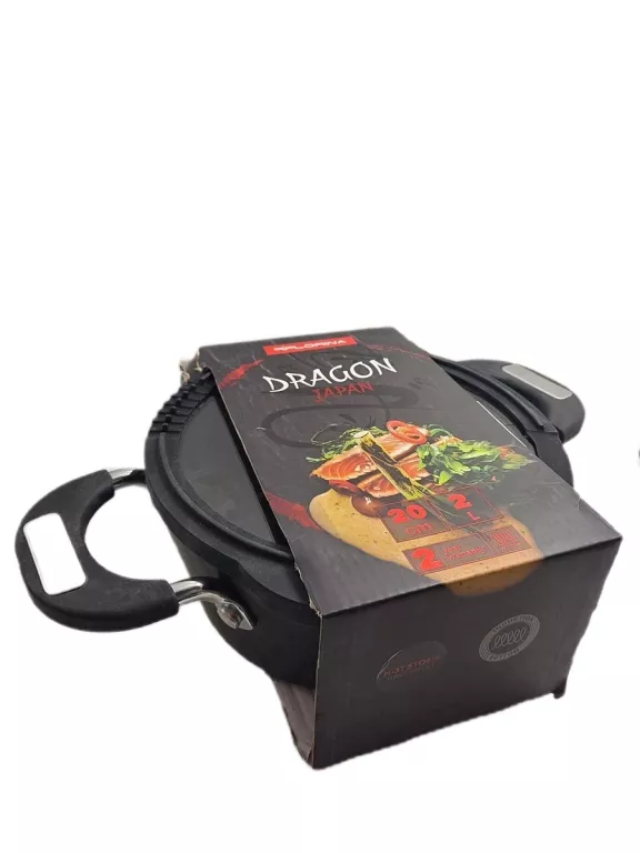 GARNEK Z POKRYWKĄ FLORINA DRAGON 2L 20CM INDUKCJA GAZ