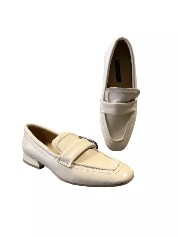 BUTY MOKASYNY GINO ROSSI BEŻOWE ROZM.36