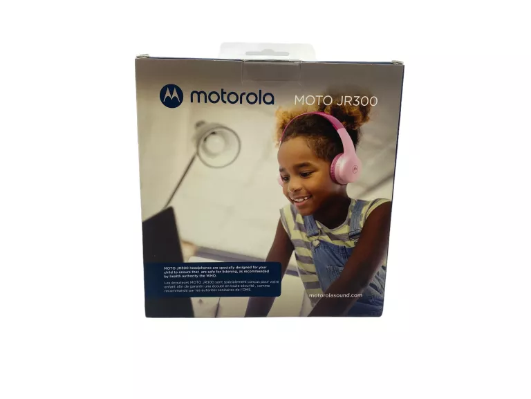SŁUCHAWKI BEZPRZEWODOWE NAUSZNE MOTOROLA MOTO JR300 RÓŻOWE