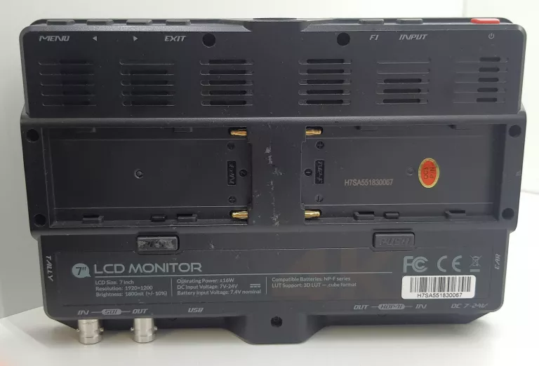 MONITOR PODGLĄDOWY LILLIPUT H7S - 7"