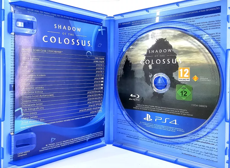 PS4 SHADOW OF THE COLOSSUS