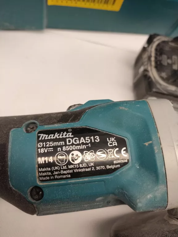 SZLIFIERKA KĄTOWA MAKITA DGA513 125MM