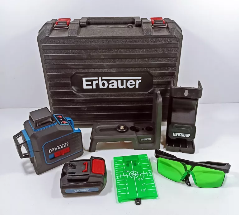 POZIOMICA LASEROWA ERBAUER 360 CZERWONA 20 M