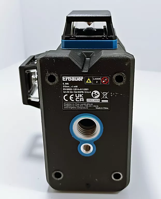 POZIOMICA LASEROWA ERBAUER 360 CZERWONA 20 M