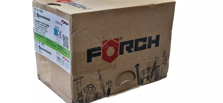 WKRĘT FASADOWY TYP A, O PODKŁADKA 16MM FORCH 1725 65 100 50SZT