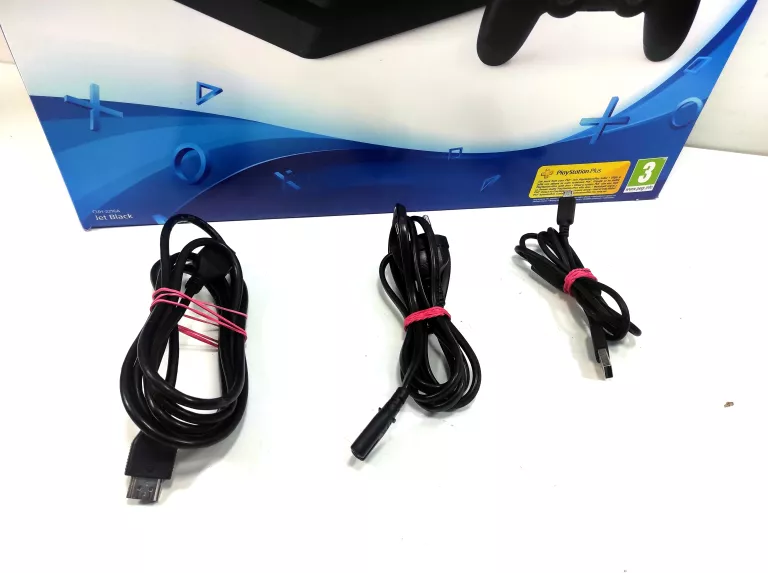 KONSOLA PS4 SLIM 500GB+GRAN TURISMO SPORT, PAD, SŁUCHAWKI PS4