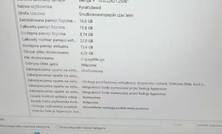 LAPTOP ACER NITRO 5 AN517-54 I9-11900H/16GB/1TB