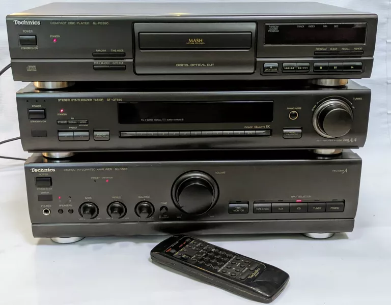 WIEŻA SEGMENTOWA TECHNICS SU-V500 SL-PG390 ST-GT550 + PILOT