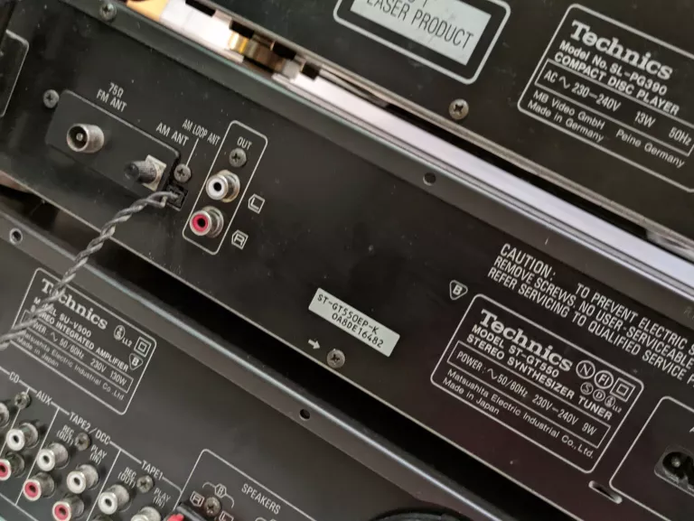 WIEŻA SEGMENTOWA TECHNICS SU-V500 SL-PG390 ST-GT550 + PILOT