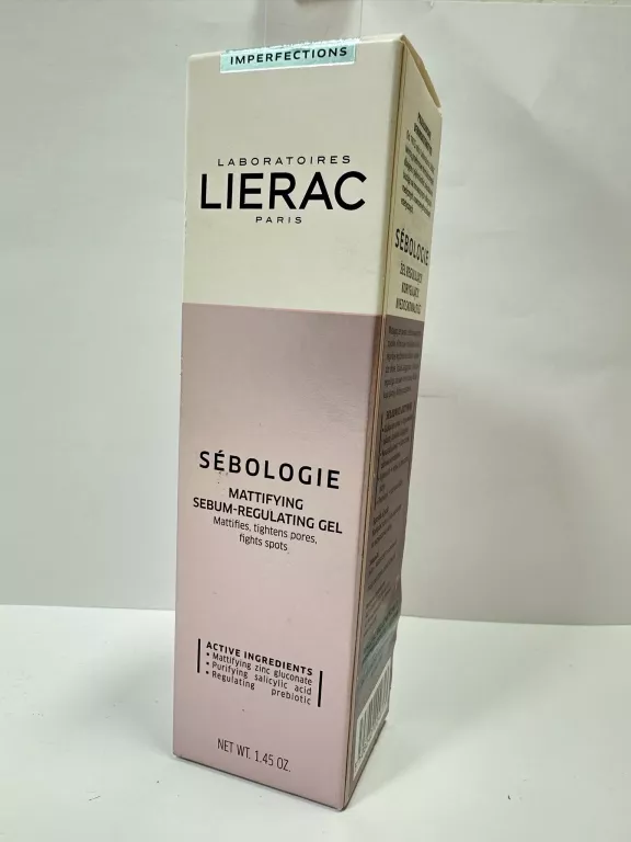 LIERAC SEBOLOGIE MATTIFYING SEBUM-REGULATING GEL 40ML