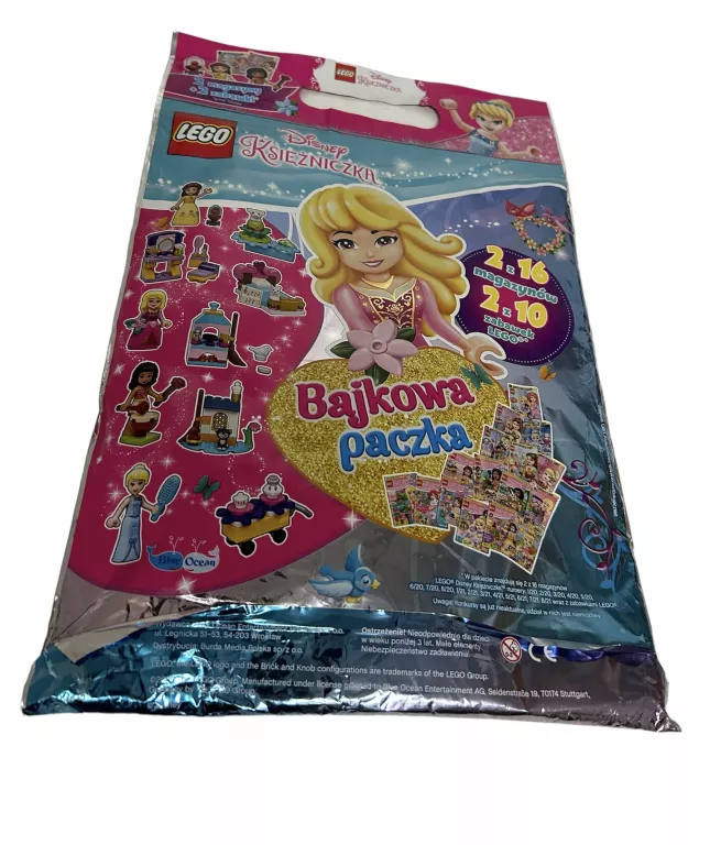 LEGO KSIĘŻNICZKA BAJKOWA PACZKA 2 GAZETKI, 2 ZABAWKI