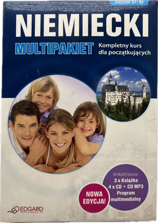 MULTIPAKIET JĘZYKA NIEMIECKIEGO DLA POCZĄTKUJĄCYCH