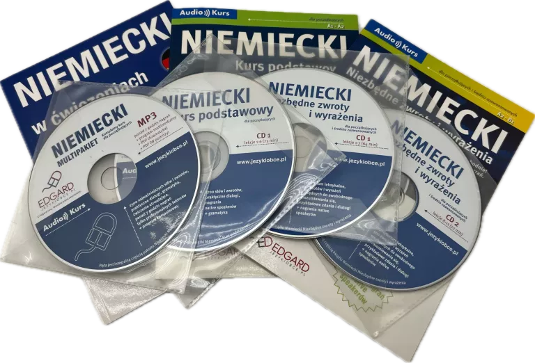 MULTIPAKIET JĘZYKA NIEMIECKIEGO DLA POCZĄTKUJĄCYCH