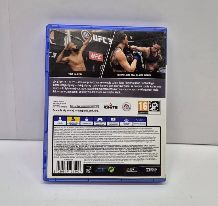GRA PS4 UFC 3