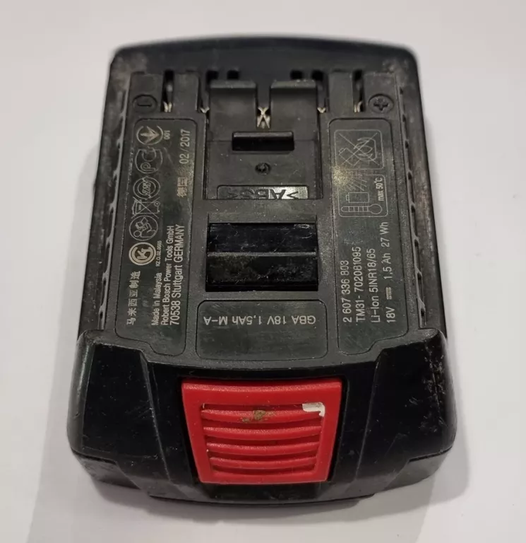 AKUMULATOR BOSH 1,5AH /18V